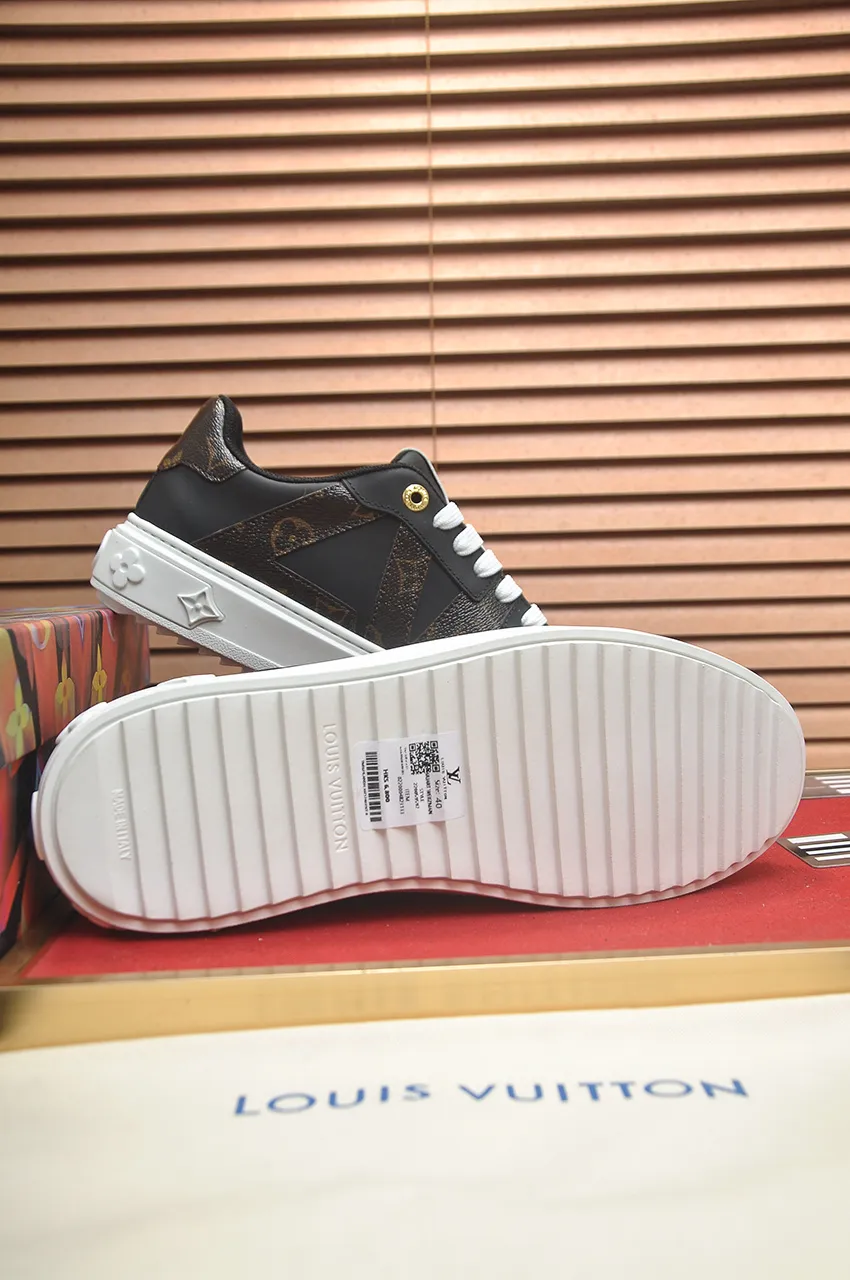 Men's shoes 💰540💶[LOUIS VUITTON] Original order price (mesh lining) new model 🍀LV Louis Vuitton * - top version of LV classic trendy shoes! Use imported original cowhide leather, cloth cowhide lining and original wear-resistant rubber outsole! High quality products! Code number 38-45 (45 is custom-made and cannot be returned or exchanged)